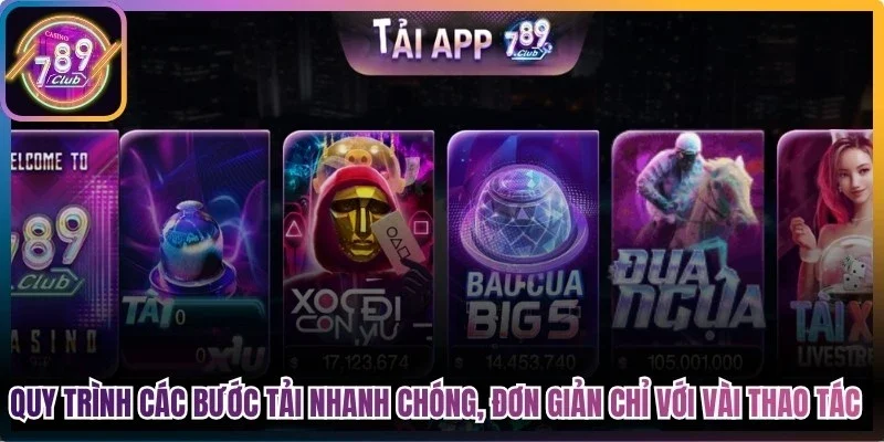 Quy trình các bước tải nhanh chóng, đơn giản chỉ với vài thao tác cho Android